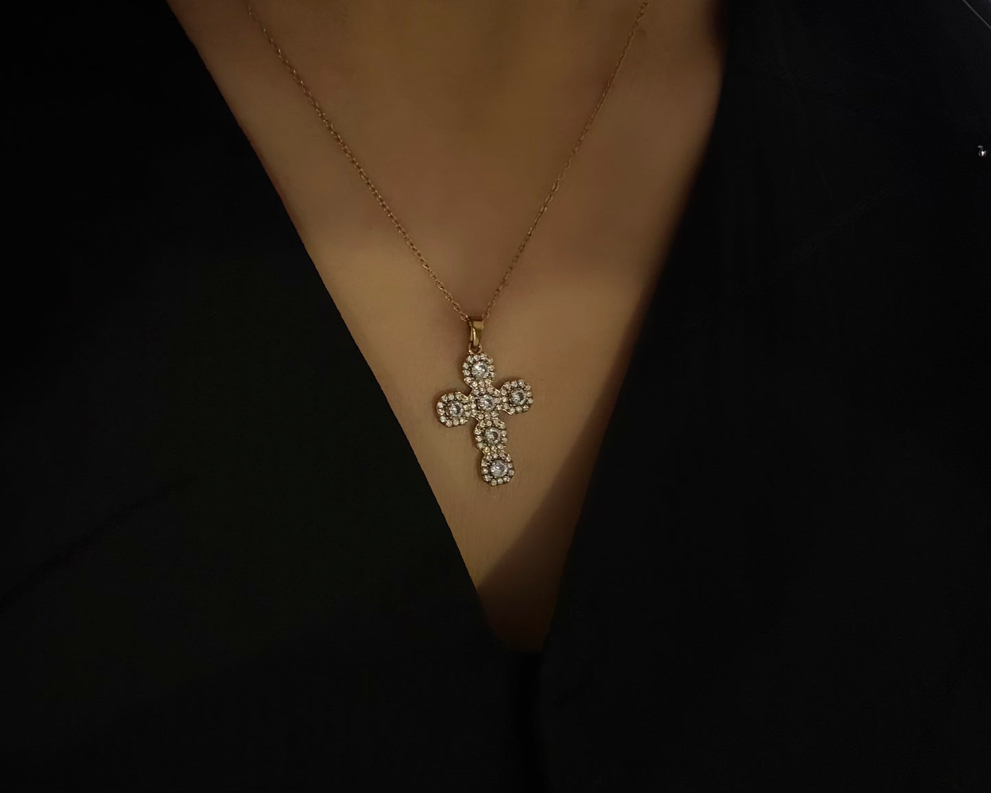 Collier Croix Élégance